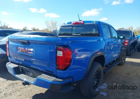 2025 GMC Canyon 4Wd Elevation from USA, damaged, VIN 1GTP2BEKXS1227238